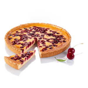 Morello Cherry Clafoutis Tart