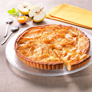 tarte normande aux pommes