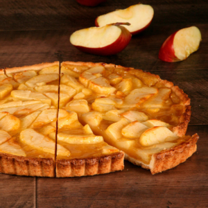 tarte aux pommes bio