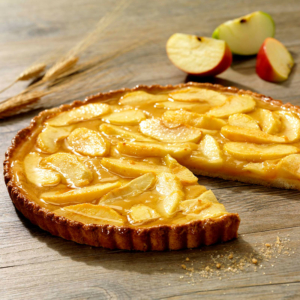 tarte aux pommes bio