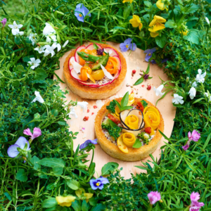 Vegetable tartlets