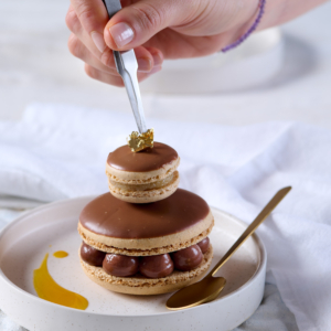 Recette de dessert avec des macarons au chocolat Boncolac